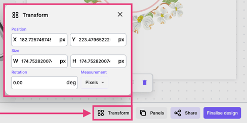 freeDesign Transform